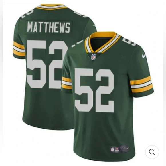 GREEN BAY PACKERS CLAY MATTHEWS GAME JERSEY Women’s L - Picture 1 of 8